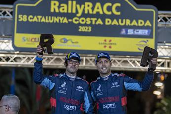 Pepe López y Borja Rozada, ganadores del 58 RallyRACC