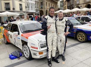 Jordi Ventura – Josep Autet (Ford Sierra RS Cosworth). Rallye de Avilés Histórico 2024